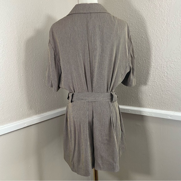 80s Vintage R&M Richards Blazer Dress Waist Tie Size 14 Karen Xwong - Picture 2 of 11